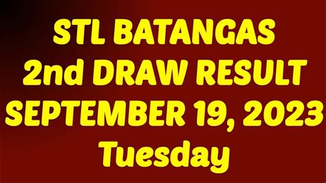 result stl batangas|Iba pa.